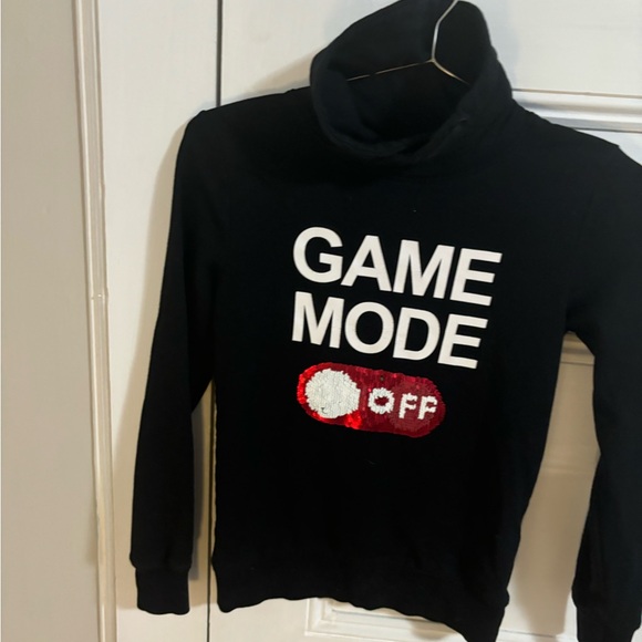 H&Mkids collared black sweater - Picture 7 of 7